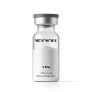 Retatrutide peptide vial